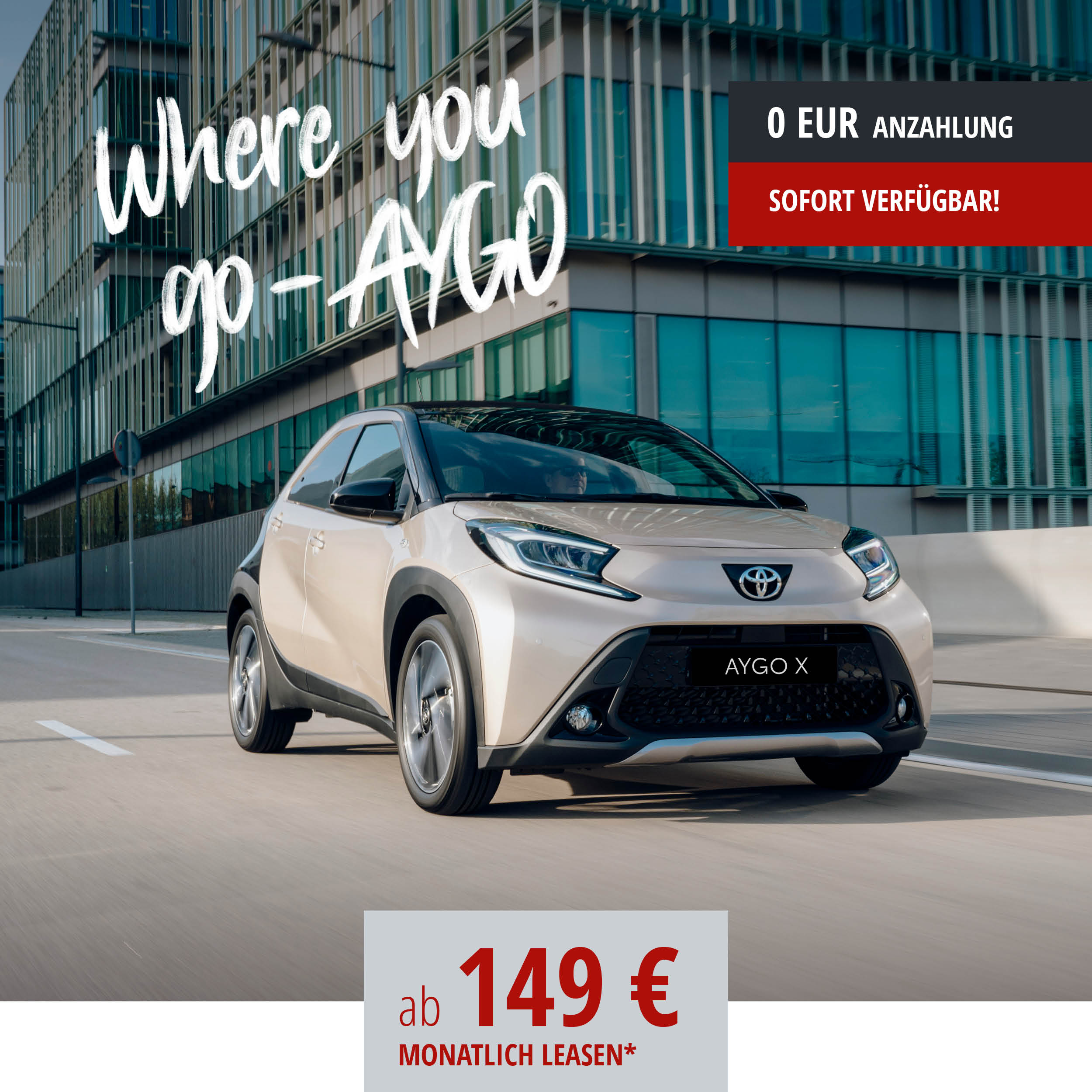 Toyota Aygo X, Business Edition, 5-Türer, 5-Gang-Schaltgetriebe 