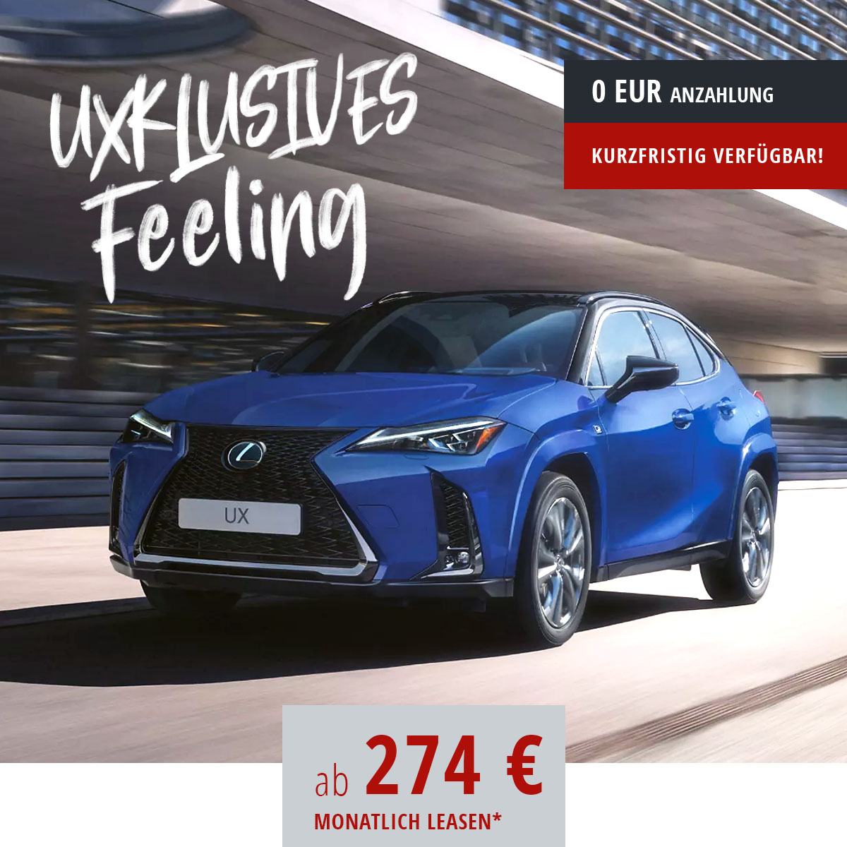 Lexus UX 300h, Frontantrieb <br>F Sport Design