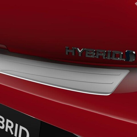 BVDOUE Auto Edelstahl Heckkoffer Ladekantenschutz Kofferraum  Stoßstangenschutz, für Toyota Yaris Cross 2021 2022 Schutz Zubehör:  : Auto & Motorrad