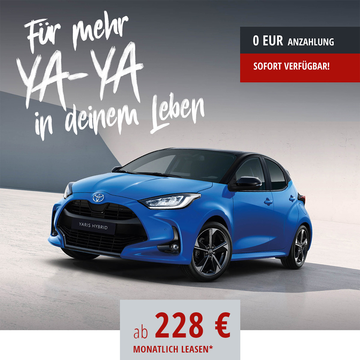 Toyota Yaris Hybrid, 1.5l VVT-iE Hybrid 116 PS<br>Team Deutschland inkl. Comfort-Paket